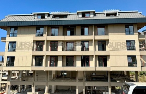 Квартиры разных планировок в комплексе на завершающем этапе строительства в Центре Алании в Турции - фото 10