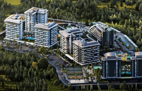 Грандиозный проект с богатейшей инфраструктурой комплекса в районе Авсаллар в Турции - фото 8