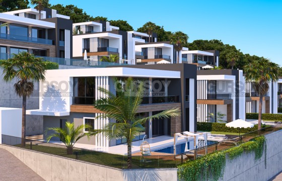 Начало строительства нового комплекса вилл в районе Каргыджак, подходящие под гражданство Турции в Турции - фото 5