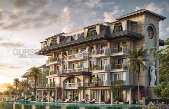 Масштабный жилой комплекс с разнообразными планировками, террас-хаусами в рассрочку на 5 лет в Турции - фото 3