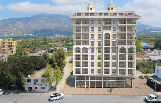 Квартира 1+1 в новом  комплексе в Махмутларе. До моря 500м. в Турции - фото 5
