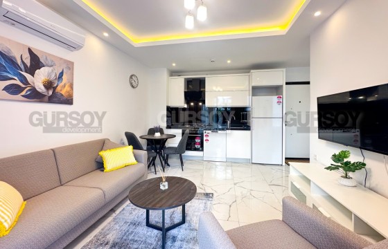 Просторная и светлая квартира 1+1 в центре Аланьи в Турции - фото 6