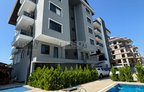 Квартира 1+1 с видом на море в новом комплексе в районе Каргыджак в Турции - фото 10