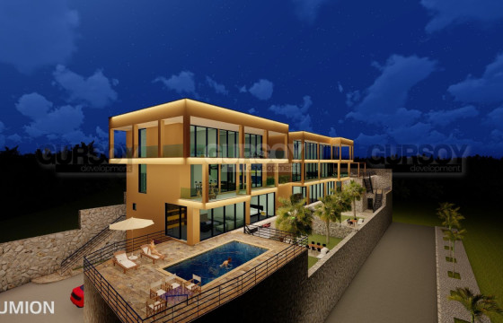 Роскошные виллы под гражданство в районе Тепе, 432 м2 в Турции - фото 10