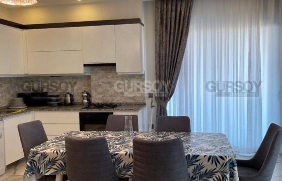 Квартира 2+1, подходящая для ВНЖ, в качественном комплексе в центре Аланьи в Турции - фото 10