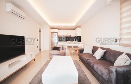 Квартира 1+1 в комплексе на первой линии в районе Махмутлар в Турции - фото 8