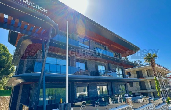 Новая квартира 1+1 в современном комплексе с видом на море в Турции - фото 3