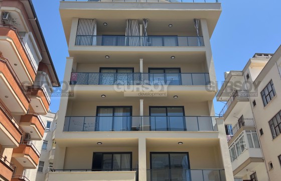 Современная квартира 1+1 в новом комплексе рядом с пляжем Клеопатра в Турции - фото 4