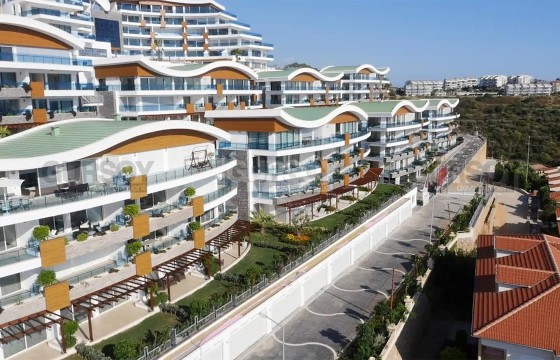 Пентхаус 3+2 в престижном комплексе отельной концепции в районе Конаклы в Турции - фото 12