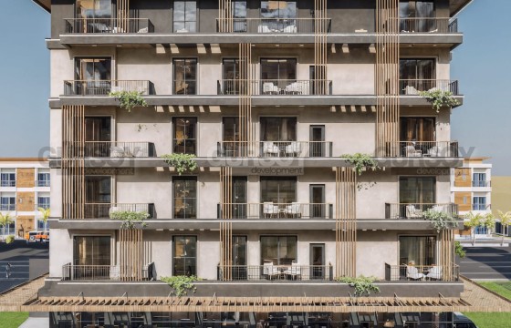 Новый проект с квартирами, подходящими для ВНЖ, у пляжа Клеопатра в Турции - фото 4