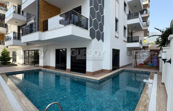 Меблированная квартира 1+1 в современном комплексе в районе Махмутлар в Турции - фото 6