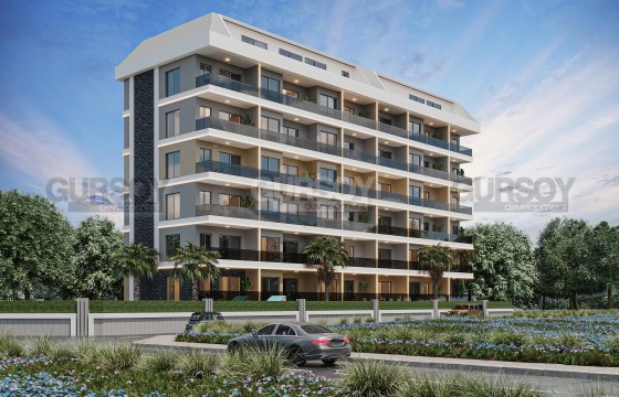 Квартиры в центре Махмутлара с беспроцентной рассрочкой на 30 месяцев в Турции - фото 1