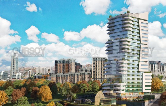 Шикарные офисы в центре района Умрание, 80 м2-131 м2 в Турции - фото 10