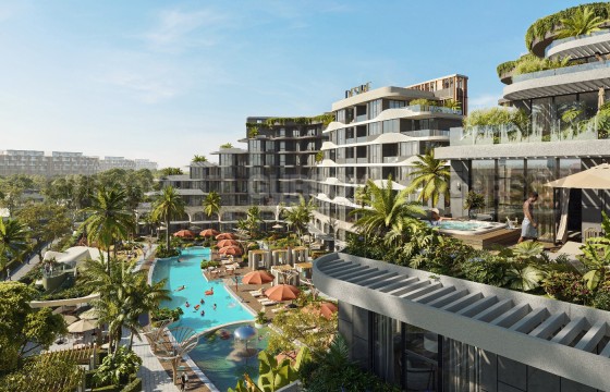 Квартиры 1+1 и 2+1 в современном строящемся комплексе в районе Алтынташ в Турции - фото 8