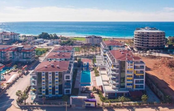 Просторный дуплекс 2+1 с видом на море в популярном комплексе в Турции - фото 9