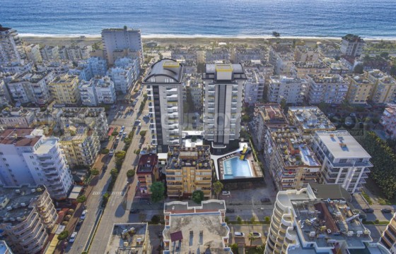 Современная квартира 2+1 с панорамным видом на море в Махмутларе в Турции - фото 9