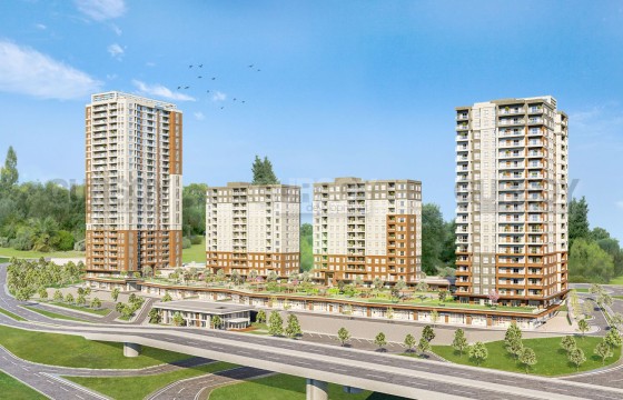 Новый строящийся масштабный проект в районе Авджылар, 70 м2-343 м2 в Турции - фото 2