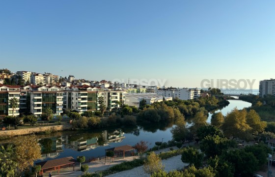 Меблированная квартира 1+1 в Тосмуре с видом на реку и банановые плантации в Турции - фото 11