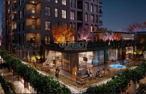 Концептуальный проект в районе Бахчелиевлер, 66 м2-234 м2 в Турции - фото 3