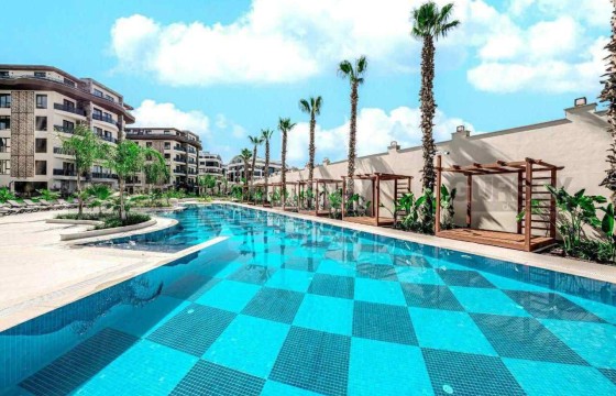 Квартира 1+1  в масштабном жилом комплексе Алании — высокий арендный потенциал в Турции - фото 6