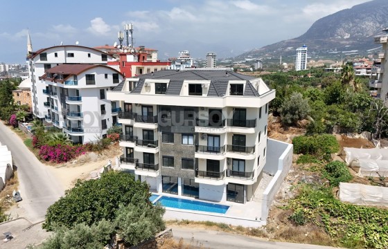 Дуплекс 2+1 с видами на море и горы в Махмутларе, Алания в Турции - фото 4