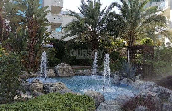 Просторная квартира 1+1 с богатой инфраструктурой в районе Oба в Турции - фото 8