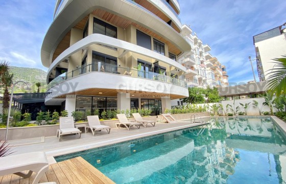 Меблированная квартира 1+1 в районе Клеопатра, 200 м до моря в Турции - фото 12