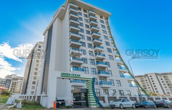 Комфортная 1+1 с панорамным видом на море в новом жилом комплексе с отельной инфраструктурой в Турции - фото 7