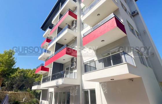 Квартира 1+1 в современном комплексе с видом на бассейн, Авсаллар в Турции - фото 5