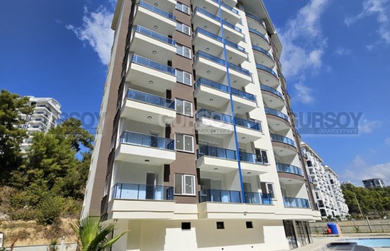 1+1 в современном комплексе Авсаллара с полной инфраструктурой в Турции - фото 11