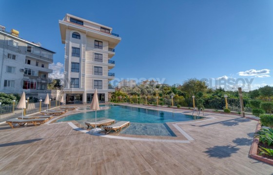 Инвестиционная 1+1 в Кестеле — вид на море, высокий арендный потенциал в Турции - фото 4