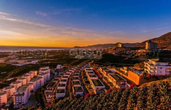 Меблированный дуплекс 3+1, 200 м² с террасой в курортном комплексе Каргыджака в Турции - фото 10