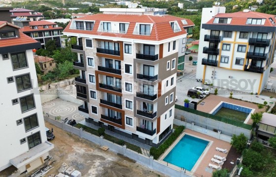 Уютная квартира 1+1 возле моря в новом комплексе в Кестелe в Турции - фото 10