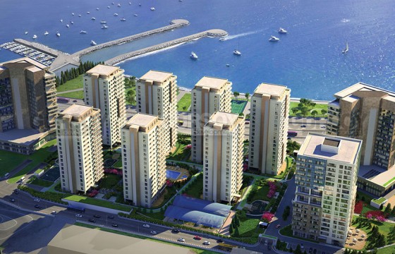 Роскошный проект на первой береговой линии в районе Бакыркёй, 85 м2-719 м2 в Турции - фото 4