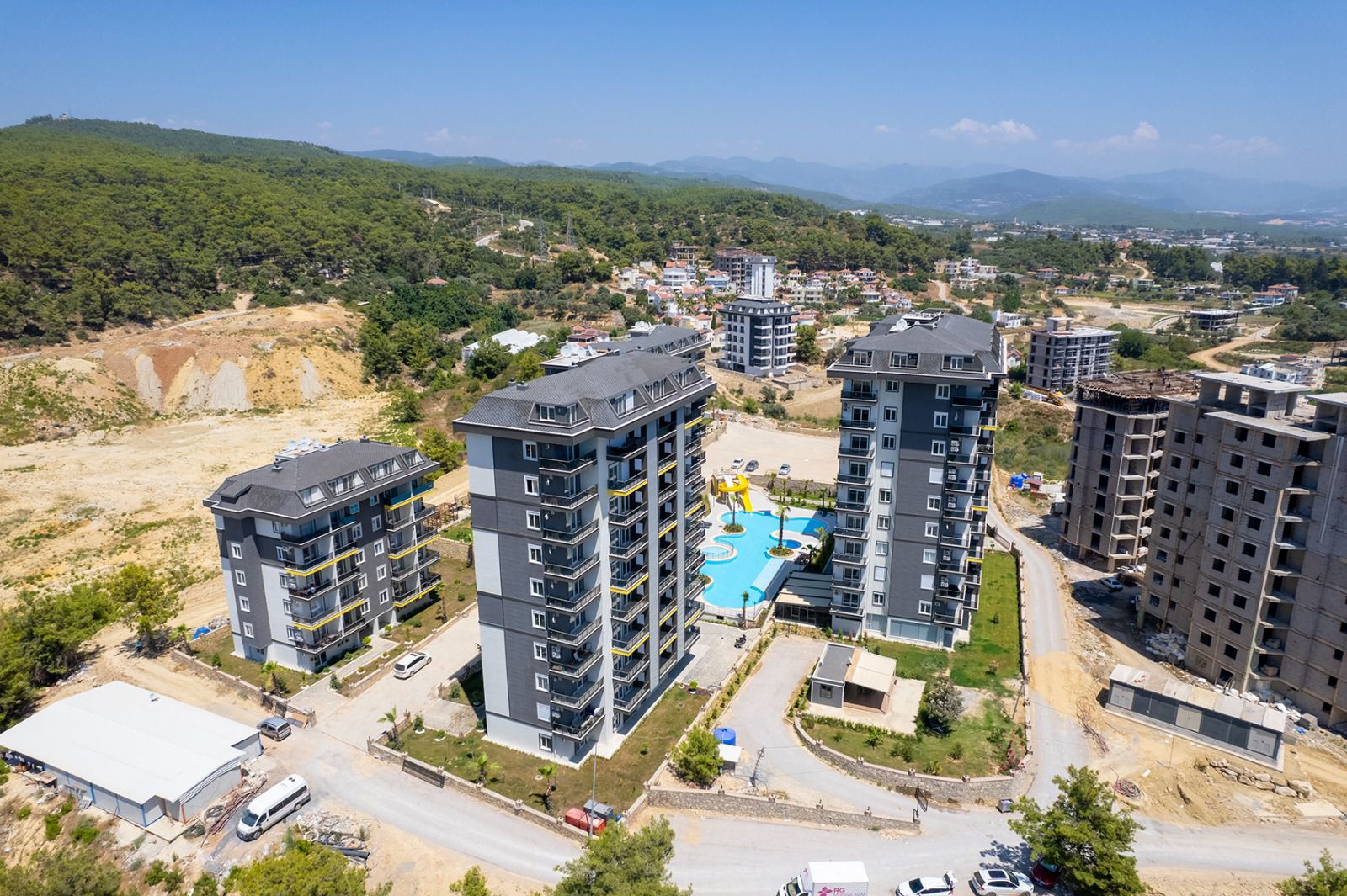 Готовая квартира с беспроцентной рассрочкой в популярном комплексе района Авсаллар в Турции - фото 10