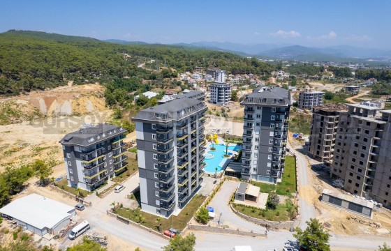 Готовая квартира с беспроцентной рассрочкой в популярном комплексе района Авсаллар в Турции - фото 1