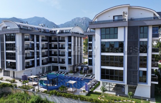 Квартира 1+1 с мебелью в новом комплексе, район Оба в Турции - фото 2