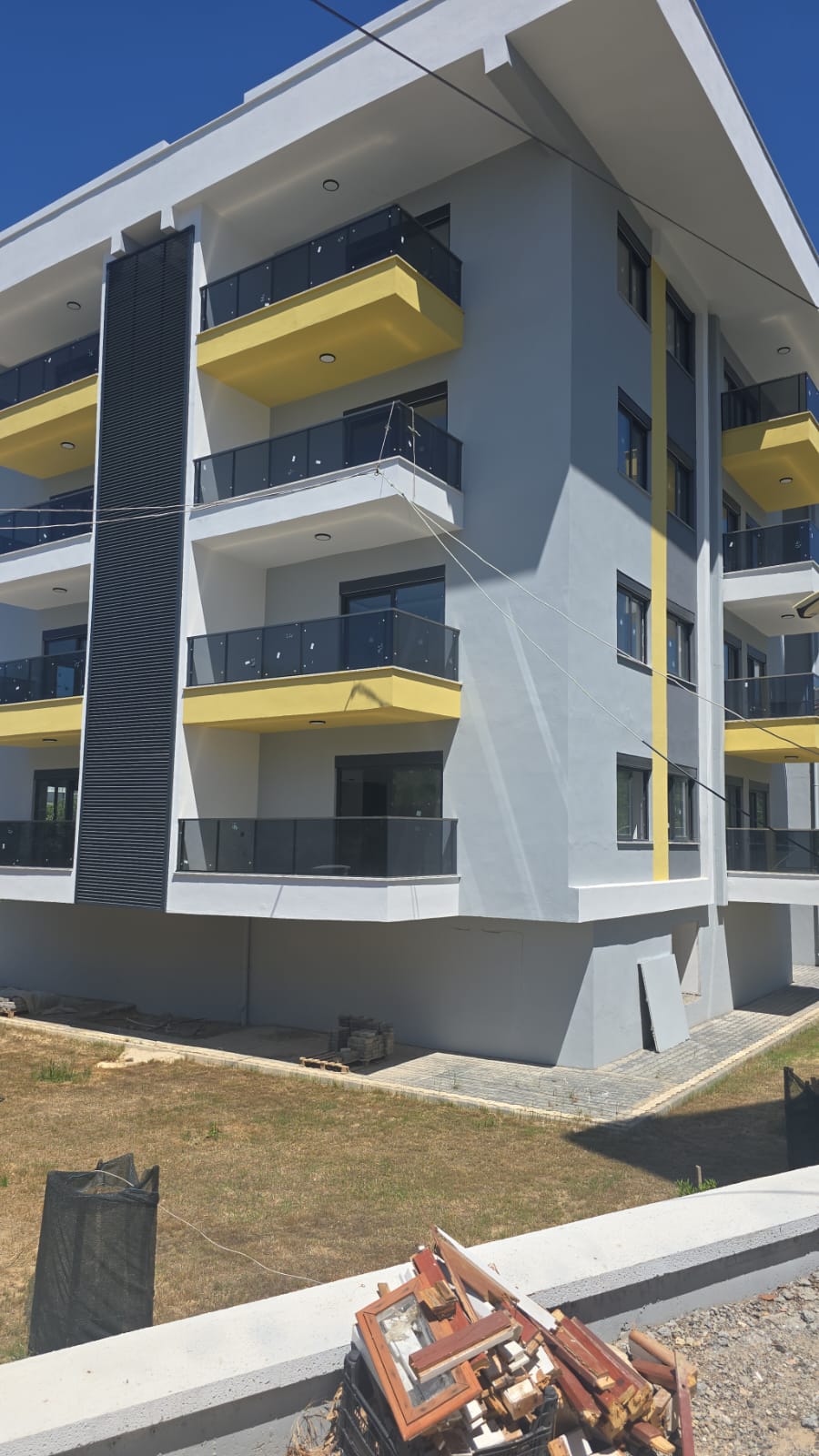 Новый дуплекс 2+1 с панорамным видом на крепость, район Оба в Турции - фото 1