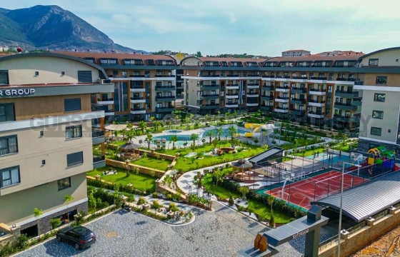 Полностью меблированная квартира 2+1 в комплексе с обширной социальной зоной в Обе в Турции - фото 8