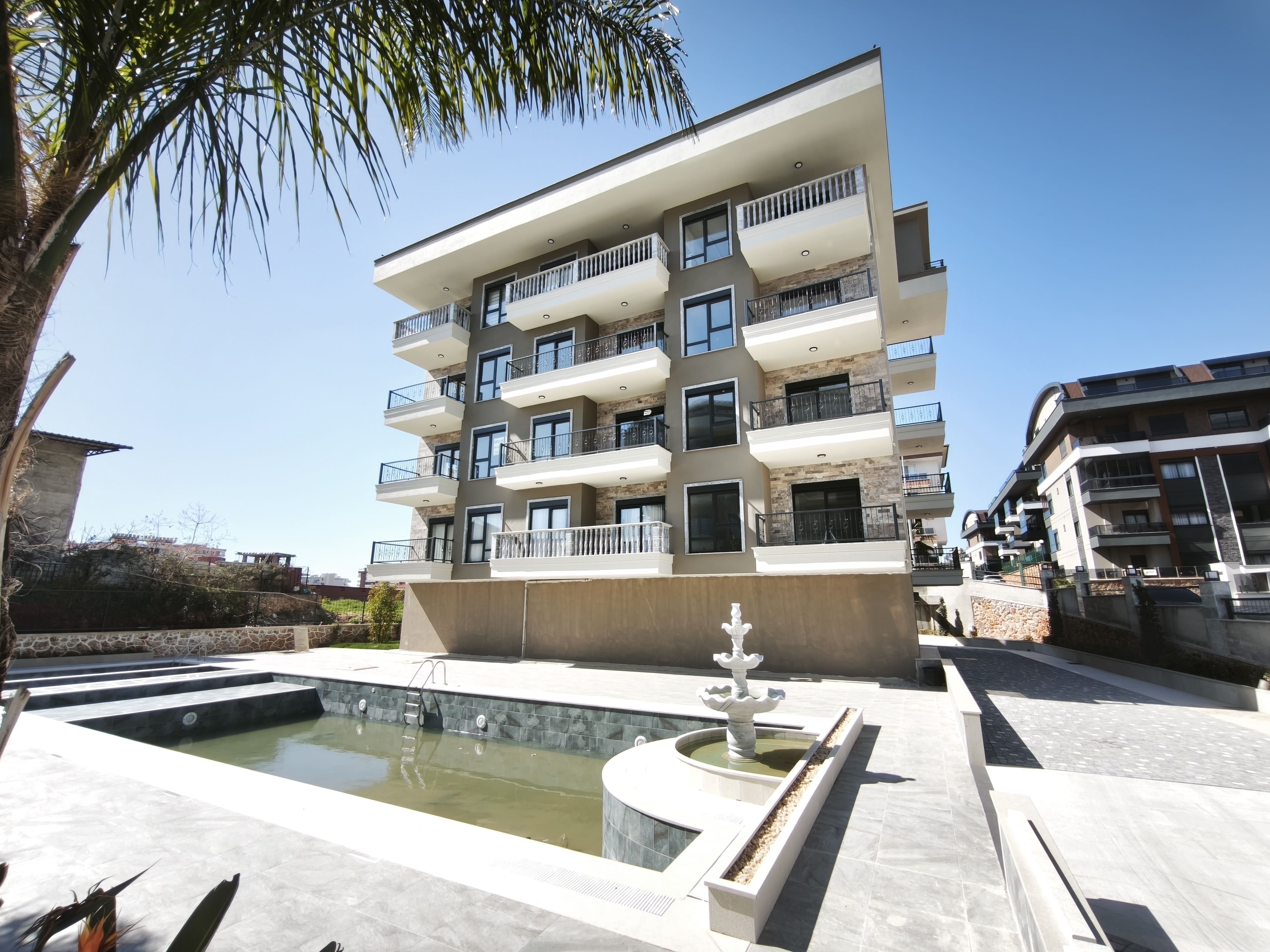 Стильная и компактная 1+1 в новом жилом комплексе в районе ОБА в Турции - фото 3