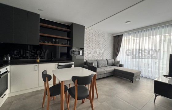 Новая квартира 1+1 возле пляжа Клеопатра, всего 100 м до моря в Турции - фото 1