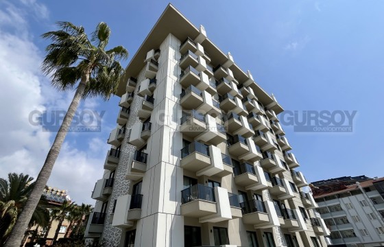 Стильная меблированная квартира 2+1 в новом элитном комплексе рядом с морем в Турции - фото 6