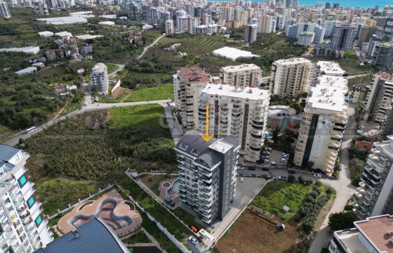 Видовая квартира 1+1 в Махмутларе в современном комплексе в Турции - фото 2