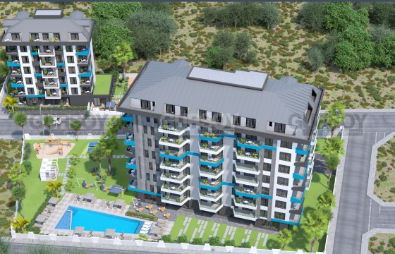 Новый проект в Авсалларе с беспроцентной рассрочкой платежа на 3 года в Турции - фото 2