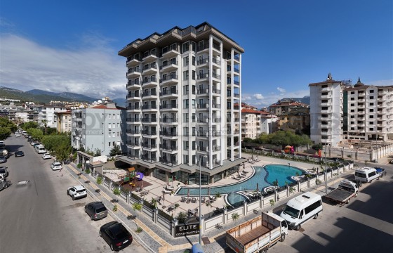 Новая квартира 1+1 в Оба, современный комплекс с инфраструктурой, 400 м до моря в Турции - фото 6