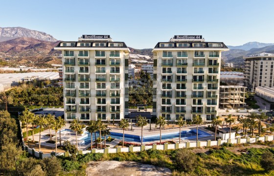 Пентхаус 2+1 в премиальном комплексе от лучшего застройщика с панорамным видом на море в Демирташе в Турции - фото 2