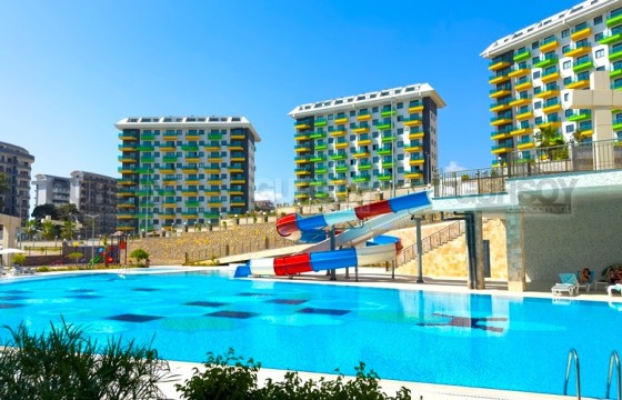 Квартира 1+1 с видом на море в пешей доступности от пляжа в Турции - фото 2