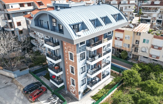 Современный пентхаус 2+1 в новом комплексе в районе Оба в Турции - фото 5