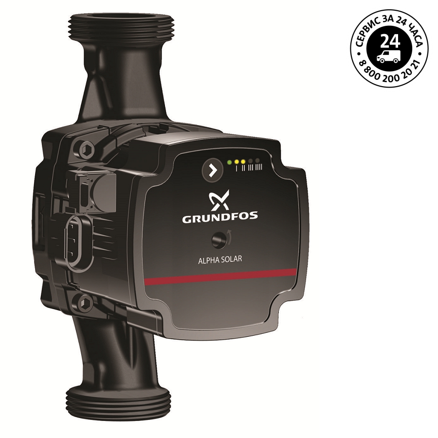 Насос  ALPHA Solar 25-75 130 1x230V 9H                                                                                                                 Grundfos