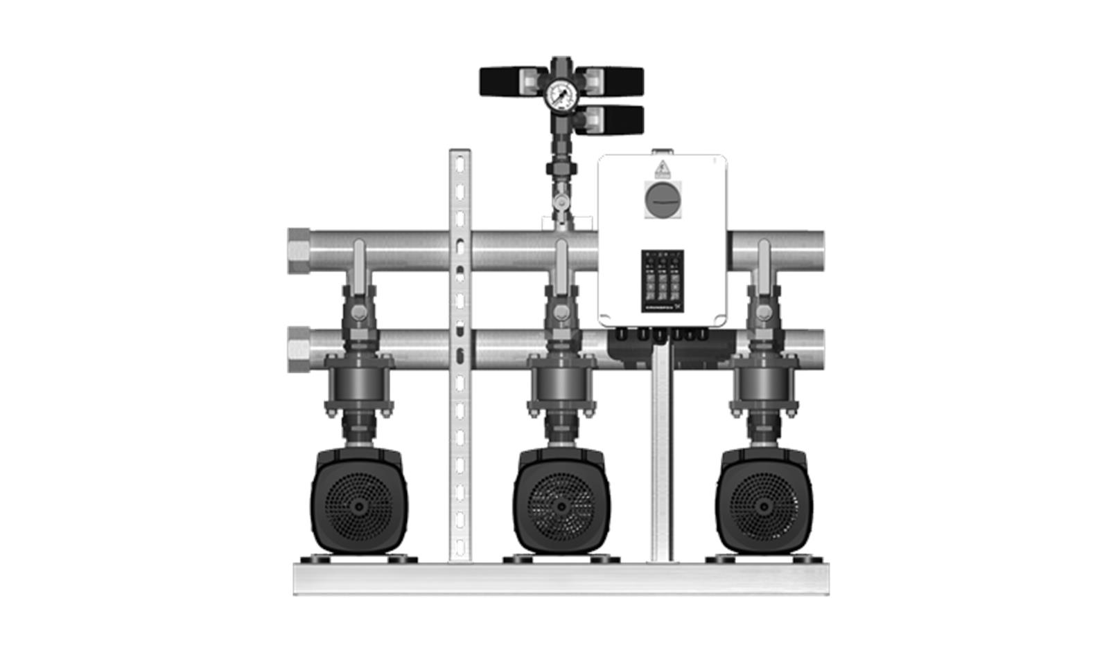 Насосная установка Hydro Multi-S 2 CM 5- 7 1x230V